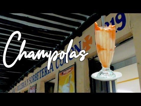 Las Champolas de la Dulceria y Sorbeteria Colon