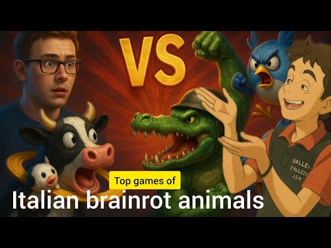 I tried top games of Italian brainrot animals|| @GamesOfVaibhav @TechnoGamerzOfficial