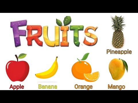 Fruits Name | Learn fruits name in English | Fruits Name with Pictures