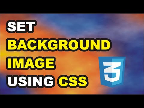 How to Set Full Screen Background Image in HTML and CSS || HMTL and CSS Tutorials for beginners