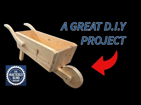 Easy DIY Wheelbarrow Project for Beginners!