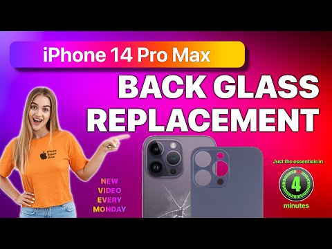 iPhone 14 Pro Max back glass replacement - How to repair iPhone 14 Pro Max back glass
