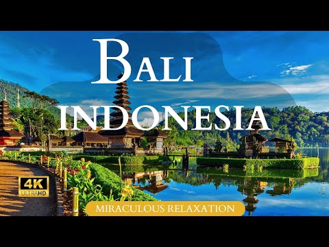 BEST Relaxing Music - Fly Over Bali - Best Views - BALI - Indonesia