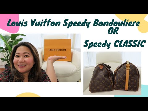BEFORE LV PRICE INCREASE BUY NOW Louis Vuitton Speedy 30 Bandouliere | CLASSIC | Vintage comparison