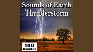 Thunderstorm with Light Rain and Cracking Thunder (Storm Ambience Sound Effects)