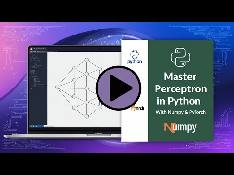 Master Perceptron Algorithm in Python: Numpy & PyTorch Tutorial!