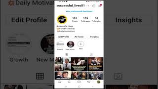 switch to personal account on instagram