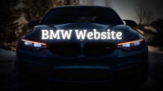 Bimmer Showcase: Stunning BMW Website Design with HTML, CSS & JavaScript!