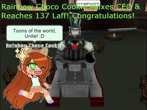 TTR Rainbow Choco Cookie Maxes CEO & Reaches 137 Laff!
