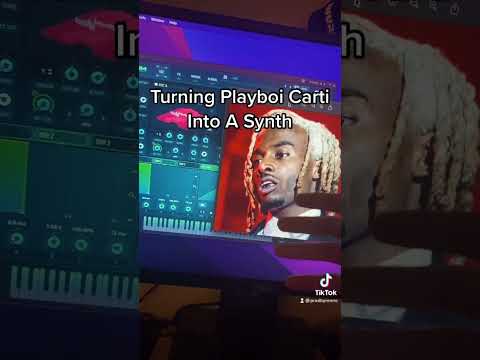 Turning Playboi Carti into a synth 🧛🏼‍♀️🎹#carti #unreleasedcarti #playboicarti #xferserum #synth