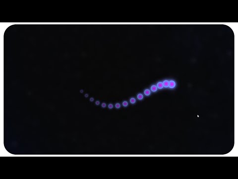 Made This Glowing  Orb Trail  Using Just HTML, CSS & JS #coding #htmlcss #javascript