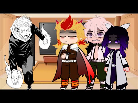 Hashiras react Tanjiro as Itadori I Parte 2/?