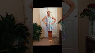 VACAY DRESS #over50andfabulous #funfashion #weekendfashion