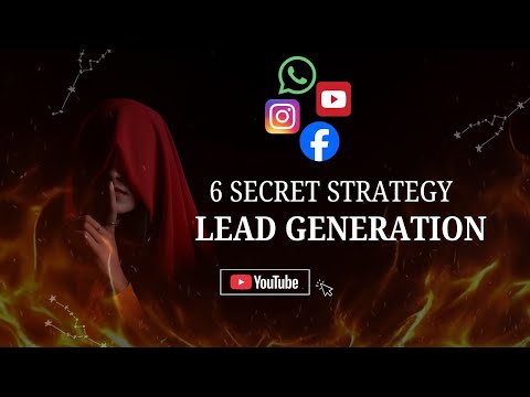 6 SECRET Strategy to Generate UNLIMITED LEADS for your Affiliate Marketing Business
