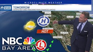 Bay Area forecast: Hotter temps and rain chance soon