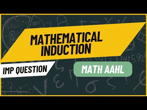 Mathematical Induction important question