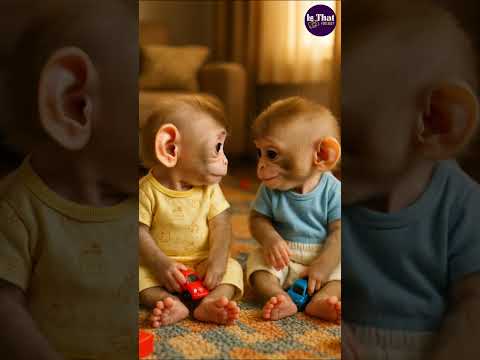 Monkey Farts… and They BOTH Lose It Laughing! 🤣🐒