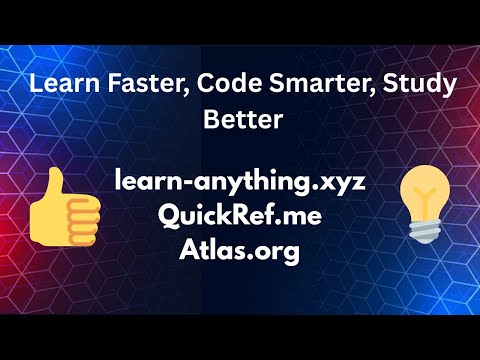 Top 3 Hidden Websites Every Student & Developer Should Know | Learn Anything, QuickRef, Atlas