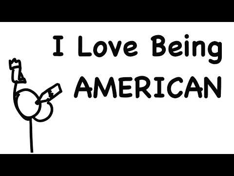 I LOVE BEING AMERICAN