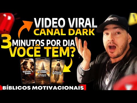 Vídeos Shorts Dark Virais em 3 Minutos ⏱️ Sem Edição  Automático e 100% GRATUITO!