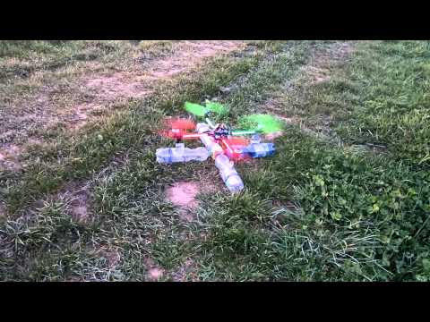 Copter mit DIY Nooblandegestell