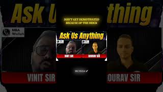 Don't get Demotivated because of the Mock🎯📖✅#mbawallah #quantwithvinitsir#lrdiwithgouravsir #catprep