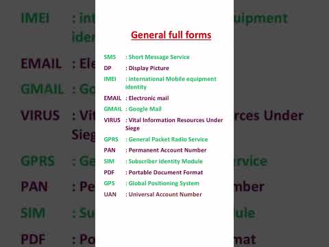 Computer Full forms #knowledge   #since #asmr #computer #shorts #education #computereducation #gk