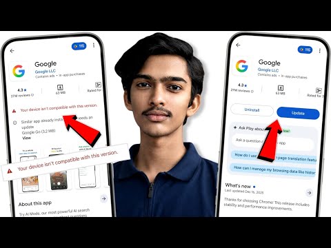Your Device Isn’t Compatible With This Version 😱 | 100% Working Fix 2026