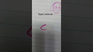 Eye tutorial 💓 #art #beginnerartists #tutorial #eyestutorial