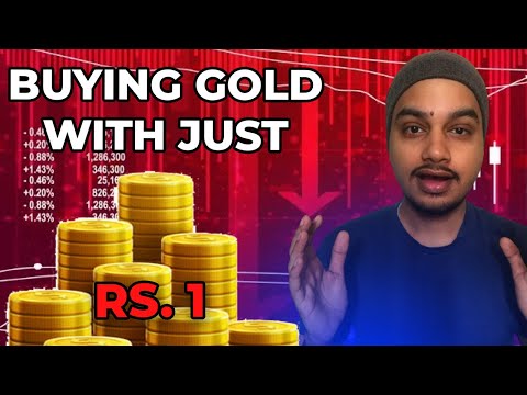 BUYING Gold With Just RS.1 RUPEES #investing #gold #shorts