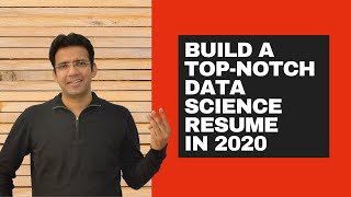 How to build a Top notch Data Science resume in 2020? | Ep #9