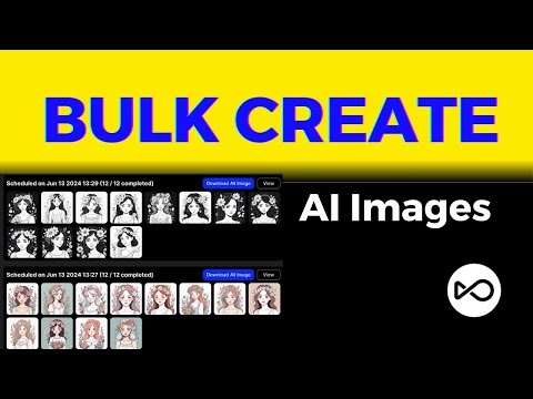 OpenArt Tutorial - Bulk Create AI images, no more sitting and waiting 🥱