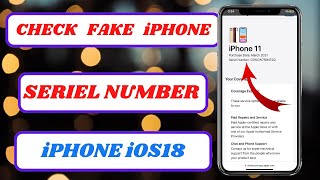 How to Check Fake iPhone Serial Number on iOS 18 | Spot a Fake Instantly!