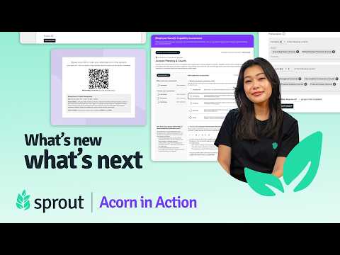 Acorn in Action: What’s New, What’s Next? | Sprout Webinar