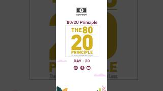 #8020Rule 📚📈💲 #Day20 #EfficiencyGuide #ProductivityHacks #Focus #reels #insta #shorts #fbreel #viral