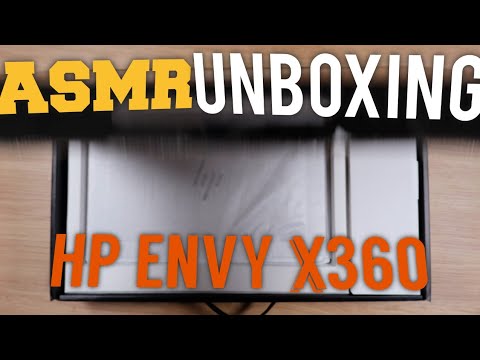 HP Envy x360 - ASMR Unboxing