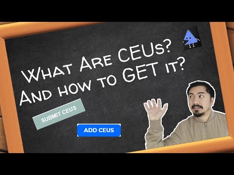 WHAT ARE CEUs AND HOW TO GET IT FOR FREEEEEEEEE