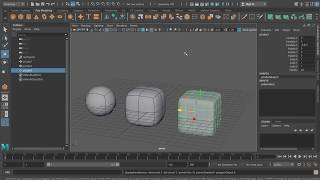 Polygon Modelling Maya Tour - 07 Smoothing Polygons