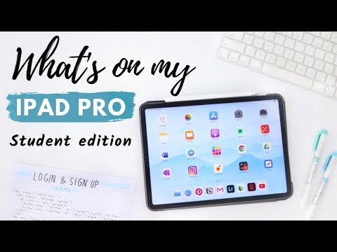 What's on my iPad Pro (Student Edition) | Apps I use for school 📝
