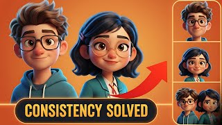 How to Make AI Animation with CONSISTENT Characters (100% FREE Tools!)