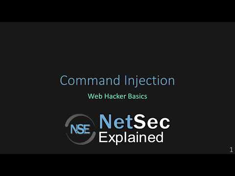 Web Hacker Basics 03 (Command Injection)
