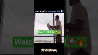 5 Free Playlists to Master DSA 🚀 | Crack Coding Interviews Fast 🔥 #shorts #DSA #programming #crack
