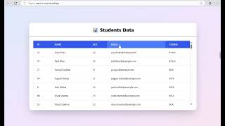 #ReactJS #TailwindCSS #WebDev #FrontendDesign #CleanUI #DevLife #JavaScript #UIComponent #developers