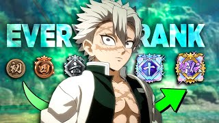 Playing EVERY RANK in Demon Slayer 2 in 1 Video
