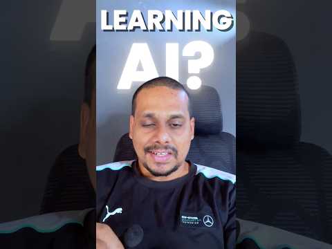 Learning AI? Stop watching tutorials. Start Playing with AI (Mindset #2)  #artificialintelligence