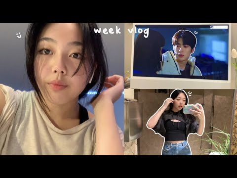 week vlog: shopping, boba, friends, kdrama, escape room, sat class