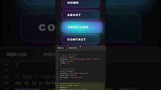 Navbar css design #shorts #shortvideo #short #coding