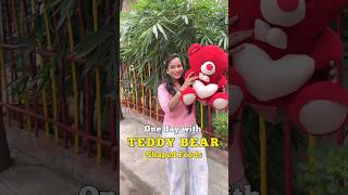 One day challenge with Teddy Bear‼️❤️ #foodiesfindings