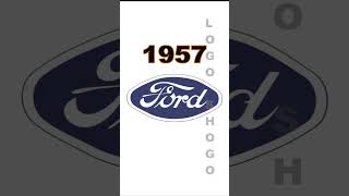 Ford Logo Evolution #ford #evolution #youtubeshorts