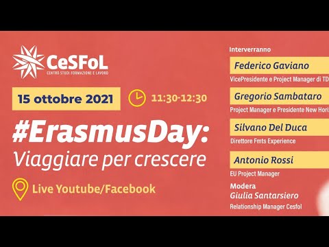#ErasmusDay:  Viaggiare per crescere